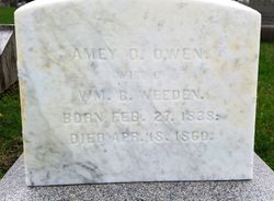 Amey Dexter <I>Owen</I> Weeden 