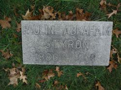 Pauline <I>Abraham</I> Styron 