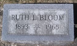 Ruth Lee <I>Lenig</I> Bloom 