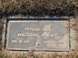 Phyllis Ann <I>Bergstedt</I> Barney 