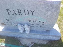 Ruby Mae <I>Adams</I> Pardy 