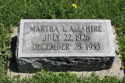 Martha Louise Aleshire 