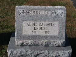 Addie Bell <I>Baldwin</I> Knouse 