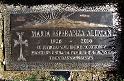 Maria Esperanza Aleman 