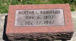 Bertha Leone <I>Dollar</I> Robinson 
