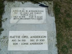 Hattie Opal <I>Warren</I> Anderson 