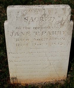 Jane Telford <I>McKee</I> Parry 