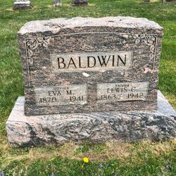 Evelene May “Eva” <I>Bricker</I> Baldwin 