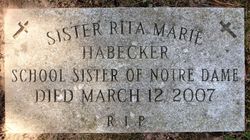 Sr Rita Marie Habecker 