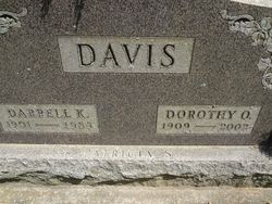 Dorothy O <I>Readnour</I> Davis 