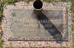 Mary Ann <I>Chandler</I> Hallmark 
