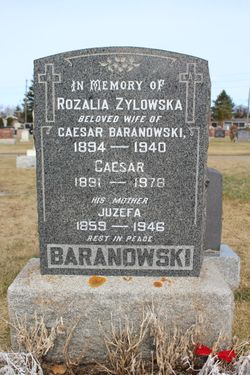Juzefa “Josefa” <I>Draczkoswki</I> Baranowski 