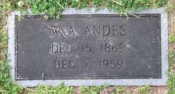 William Alexander Andes 