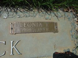 Leonia T Baack 