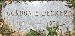Gordon Elda Decker Sr.