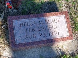 Helga Marie <I>Nelson</I> Black 