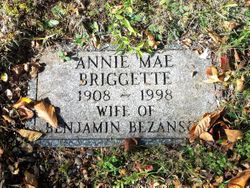Annie Mae <I>Briggette</I> Bezanson 