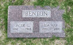 Ida May <I>Burns</I> Benton 