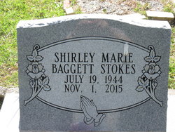 Shirley Marie <I>Baggett</I> Stokes 