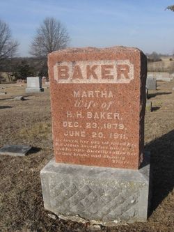 Martha <I>Pointer</I> Baker 