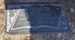 June Carol <I>Pease</I> Pearson 