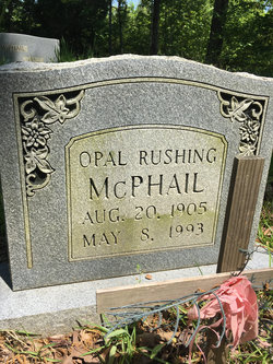 Opal <I>Rushing</I> McPhail 