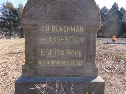 Elizabeth Jane <I>Anderson</I> Blackman 
