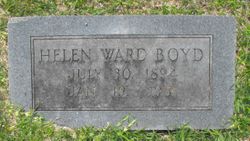 Helen Marie <I>Ward</I> Boyd 