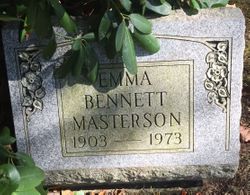 Emma Margaret <I>Steiner</I> Bennett Masterson 
