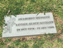 Leona Alice <I>Allen</I> Schaff 