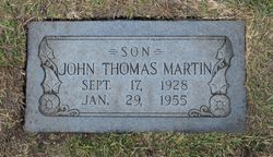 John Thomas Martin 