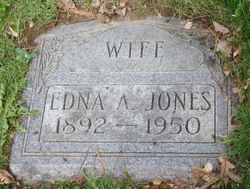 Edna Amelia <I>Sloat</I> Jones 