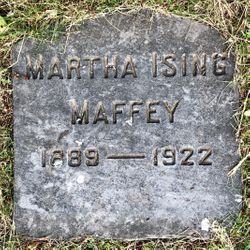 Martha Catherine <I>Ising</I> Maffey 
