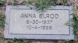 Anna Lee <I>Sanders</I> Elrod 