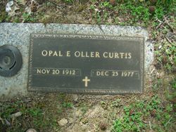 Opal Elizabeth <I>Oller</I> Curtis 