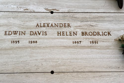 Helen Mildred <I>Brodrick</I> Alexander 