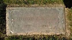 Margaret Robertson <I>Paterson</I> Hamilton 
