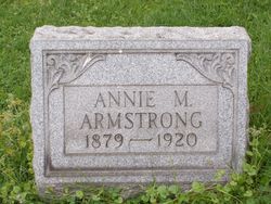 Anne M. “Anna” <I>Jones</I> Armstrong 