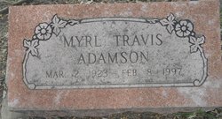 Myrl Travis Adamson 