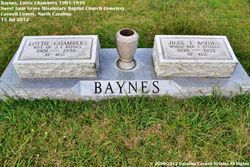 Lottie <I>Chambers</I> Baynes 