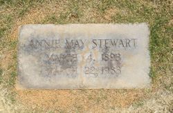 Annie May <I>Zimmerman</I> Stewart 