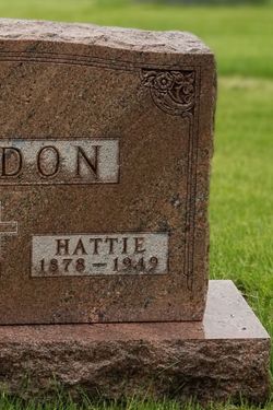 Harriet “Hattie” <I>O'Banion</I> Bendon 