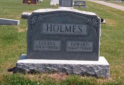 Louisa <I>Rains</I> Holmes 