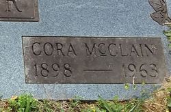 Cora <I>Mowell</I> Bowser McClain 