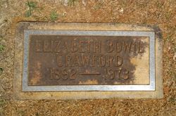 Elizabeth <I>Bowie</I> Crawford 