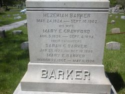 Mary E. <I>Crawford</I> Barker 