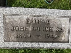 Johann Christian “John” Busch Sr.