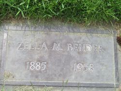 Zella Mae <I>Shank</I> Bender 