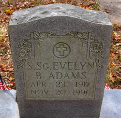 SSGT Evelyn B Adams 
