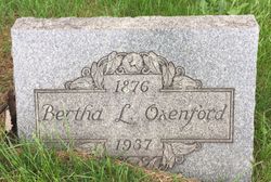 Bertha L Oxenford 